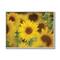 Stupell Industries Yellow Sunflower Nursery Field Directed Focus in Gray Frame Wall Art